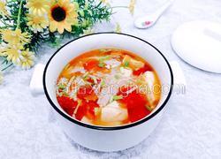 番茄金针菇豆腐汤