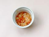 8个月以上宝宝辅食：茄汁小花粒粒面的做法[图]