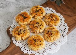 奶香花生酥饼