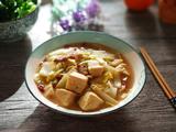 娃娃菜炖冻豆腐