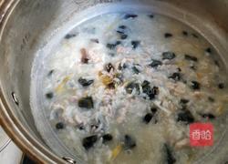 皮蛋瘦肉粥的做法图解12