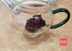 玫瑰洛神花茶的做法图解3