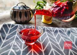 玫瑰洛神花茶的做法图解10