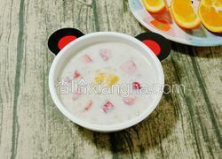 奶香水果燕麦粥 (宝宝辅食）