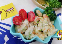 10个月宝贝生鲜鲜虾土豆条，富含虾青素！美味易消化，小鹿优鲜