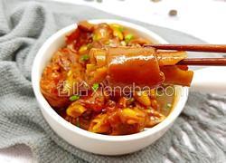白果焖羊蹄冬日养身滋补菜