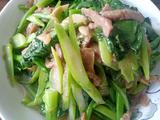 蚝油牛柳菜芯
