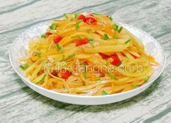 凉拌土豆胡萝卜丝