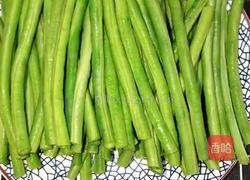 豆角烧茄子的做法图解2