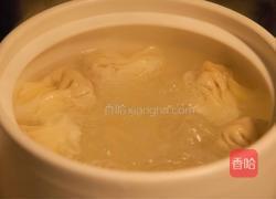 鸡汤馄饨,汤底香醇的做法图解6