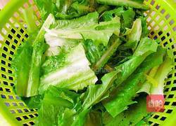 清炒油麦菜的做法图解5