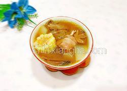 大脚菌玉米鸡汤