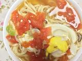 香菇西红柿鸡蛋面