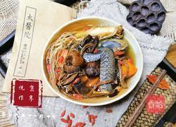 人参虫草花响螺胡萝卜乌鸡汤的做法图解12