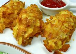 薯片金黄香香鸡翅