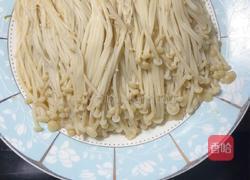 凉拌金针菇的做法图解2