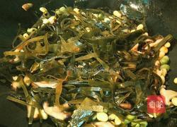 海带香菇豆汤的做法图解3