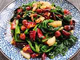 花生米爱上小菠菜的做法[图]