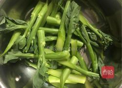 姜汁芥蓝（正宗粤式家常简易版）的做法图解1