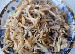 家常芥菜丝咸菜炒肉丝