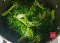3分钟减肥瘦身菜蒜蓉西兰花的做法图解4