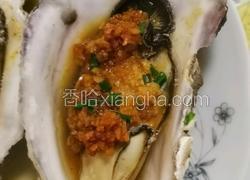 蒜蓉蒸生蚝