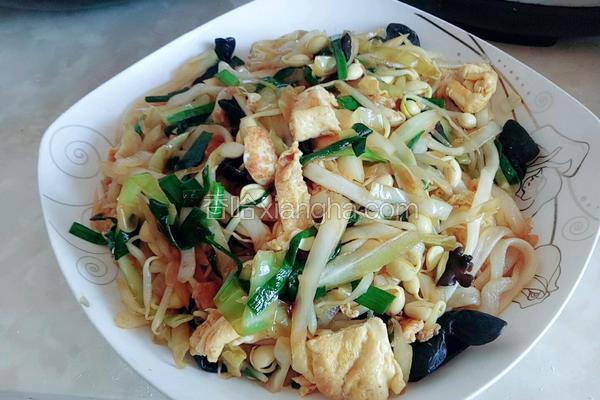 什锦菜(炒合菜)