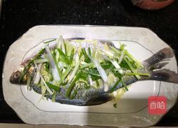 豆豉蒸武昌鱼的做法图解5