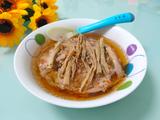 蒸胡萝卜肉末