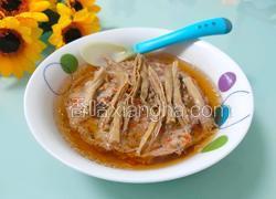 蒸胡萝卜肉末