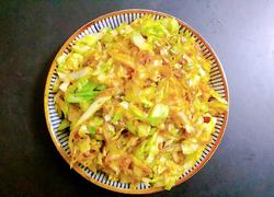 包菜炒粉丝