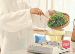 艾草芊芊揉青团｜素食的做法图解3