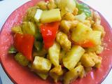 菠萝咖喱鸡胸肉的做法[图]
