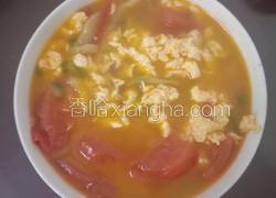 番茄鸡蛋榨菜汤