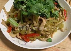 莴笋炒肉丝