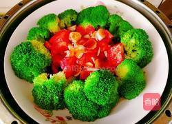 西兰花蒸番茄的做法图解12