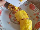 鸡蛋火腿卷
