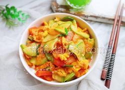 番茄炒西葫芦