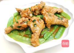 鸡翅根烧荷兰豆的做法图解13