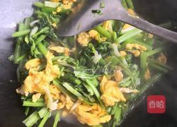 菠菜炒鸡蛋的做法图解5