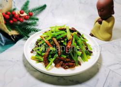 小麦芹炒牛肉