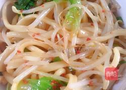 陕西油泼面 油泼扯面 棍棍儿面 拉条子 河南烩面的做法图解12