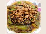 虎皮尖椒肉沫