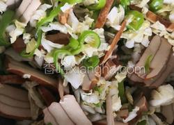 白菜辣椒豆腐干