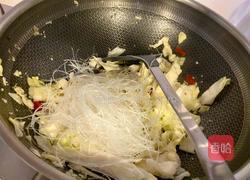 包菜粉丝炒蛋的做法图解8