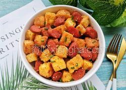孜然火腿馒头丁