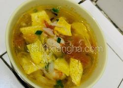 鲜虾素菜汤