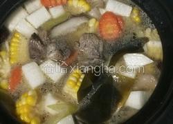 玉米海带萝卜香菇排骨汤