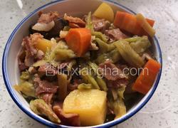 豆角炖土豆