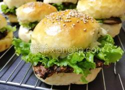香酥鸡排堡